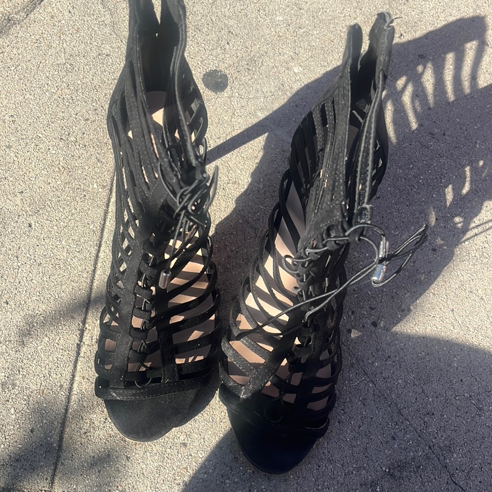 Black booties